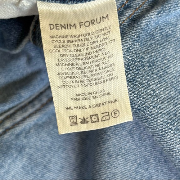 Aritzia Denim Forum The Bailey High Rise Boot 32L jeans - Picture 11 of 11